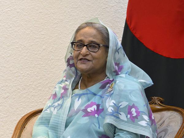 Bangladeschs Premierministerin Sheikh Hasina Wazed.