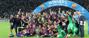 Acht Jahre ist es her, dass Barça zuletzt die Champions League gewonnen hat. Im Berliner Olympiastadion war das.