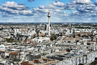 Blick auf Berlin-Mitte.