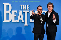 Brexit ja, Brexit naja: Ringo Starr und Paul McCartney. Foto: Ben Stansall/AFP 