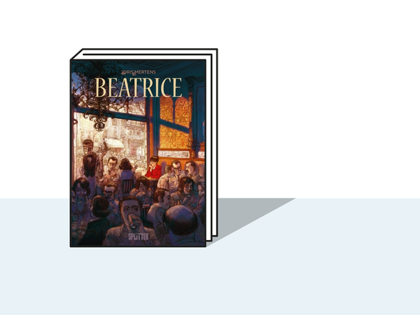 In seinem Album „Beatrice“ (Splitter, 112 S., 25 €) erzählt der Brüsseler Zeichner Joris Mertens eine Geschichte, bei der Realität und Fantasie ineinander übergehen.