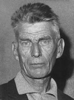 Neu entdeckt. Der irische Dramatiker und Literaturnobelpreisträger Samuel Beckett (undatierte Aufnahme). Foto: Konrad Giehr/ dpa/ picture alliance