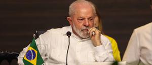 Skeptisch bleibt Brasiliens Präsident  Luiz Inácio Lula da Silva.