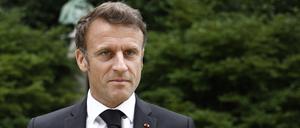 Frankreichs Präsident Macron hat seinen Staatsbesuch in Deutschland abgesagt. 