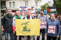 Jährliche Anti-Israel-Kundgebung in Berlin: der Al-Quds-Tag, hier ein Archivbild von 2015. Foto: imago/Christian Ditsch