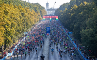 Der Berlin-Marathon ist die größte Laufveranstaltung in Deutschland. Foto: dpa