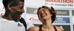 Berlin Marathon - Gebrselassie und Mikitenko gewinnen