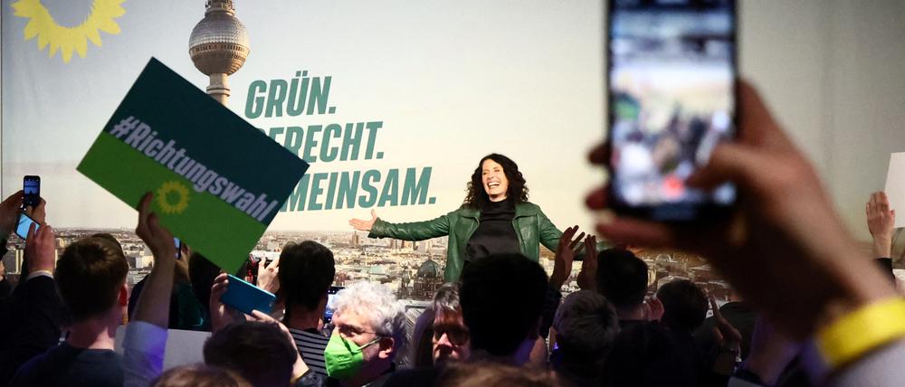 Die Grünen um Bettina Jarasch feiern sich für ein durchschnittliches Ergebnis. Doch der Anspruch war das Regieren. Ist die Partei den Berlinern zu radikal fürs Rathaus?