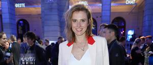 Karin Hanczewski, aktuell zu sehen in der queeren TV-Serie „Loving her“ in der  ZDF-Mediathek.