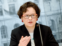 Maja Smoltczyk ist seit 2016 Berliner Beauftragte für Datenschutz und Informationsfreiheit. Foto: Britta Pedersen/dpa