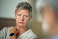 Katina Schubert, Vorsitzende der Berliner Linken, will keinen weiteren Meter A100. Foto: Monika Skolimowska/dpa