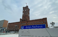 U-Bahnhof Rotes Rathaus. Foto: Paul Zinken/dpa