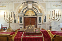 Blick in die Bet-El Synagoge in Casblanca, aufgenommen am 25.07.2007. Foto: David Lisbona/dpa / picture alliance / dpa