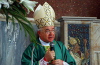 Erzbischof Jozef Wesolowski, ehemaliger Boschafter des Vatikan in der Dominikanischen Republik, auf einem Foto von 2009. Foto: Reuters