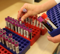 Blut- und DNA-Proben gesammelt