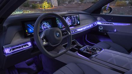 Die 7er-Reihe von BMW soll als erstes das neue teilautonome System erhalten.