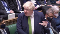 Unter Druck: Boris Johnson im Unterhaus Foto: Reuters/Reuters TV