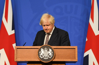 Der britische Premier Boris Johnson lehtn die EU-Forderung ab. Foto: Daniel Leal-Olivas/Reuters