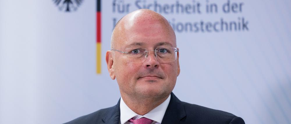 Faeser hatte Schönbohm im November als Präsidenten des Bundesamts für Sicherheit in der Informationstechnik abgesetzt (Archivbild).