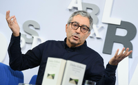 Didier Eribon auf der Frankfurter Buchmesse. Foto: dpa