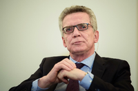 Thomas de Maizière verabschiedet sich aus dem Bundestag