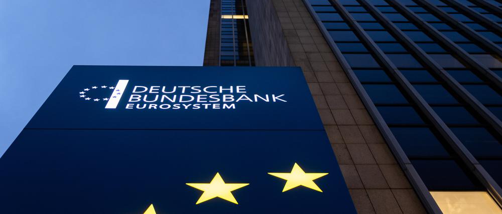Die Zentrale der Deutschen Bundesbank in Frankfurt