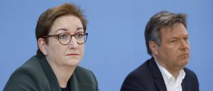 Stehen seit Wochen in der Kritik: Klara Geywitz (SPD) und Robert Habeck (Grüne).