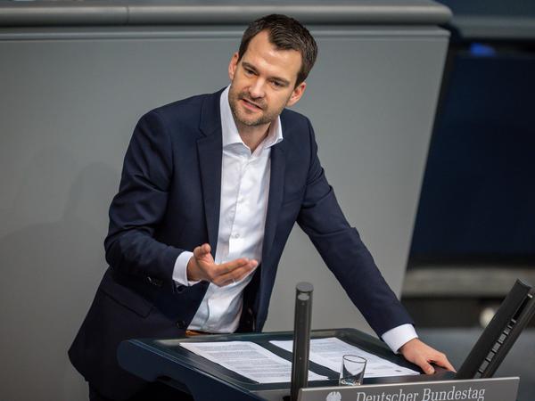 Johannes Vogel (FDP) sprach ebenfalls im Bundestag.