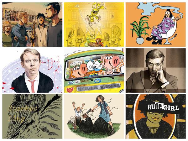 Einige weitere Titelbilder der diesjährigen Comic-Favoriten unserer Leserinnen und Leser.