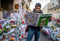 Erste Ausgabe nach dem Anschlag in Paris