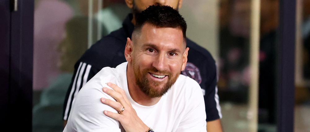 Der Fußball-Profi Lionel Messi.