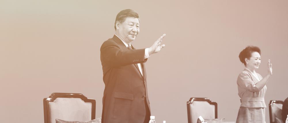 Chinas Partei- und Staatschef Xi Jinping und seine Ehefrau.