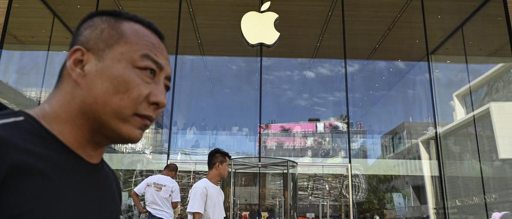 Ein striktes dienstliches Nutzungsverbot in China könnte für Apple weitreichende Folgen haben.