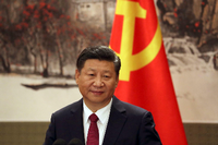 Chinas Staats- und Parteichef Xi Jinping. Foto: Ng Han Guan/AP/dpa