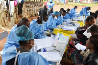 Ebola-Bekämpfung im Kongo 2018: Die meisten Seuchen erreichen den globalen Norden nicht. Foto:Olivia Acland/ REUTERS