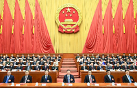 Wird im Westen zunehmend als Bedrohung gesehen: Chinas Führung. Foto: Xie Huanchi/Xinhua/dpa