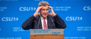 Markus Söder ist Ministerpräsident in Bayern. Für die kommende Landtagswahl ist er erneut Spitzenkandidat der CSU.
