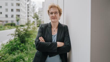 Daniela Ortmann ist neue Vorsitzende des Berliner Hauptpersonalrats. Fotografiert am 4. August 2023 in Berlin