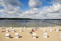 Das Strandbad Wannsee in Berlin-Zehlendorf, einer von Michael Krügers liebsten Orten in seiner Jugend. Foto: Kityy Kleist-Heinrich