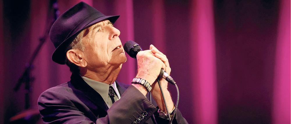 Leonard Cohen bei einem Konzert 2012 in Toronto. Foto: imago