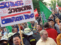 Die Demo am 1. August musste wegen Verstößen gegen den Infektionsschutz beendet werden. Foto: imago/Müller-Stauffenberg