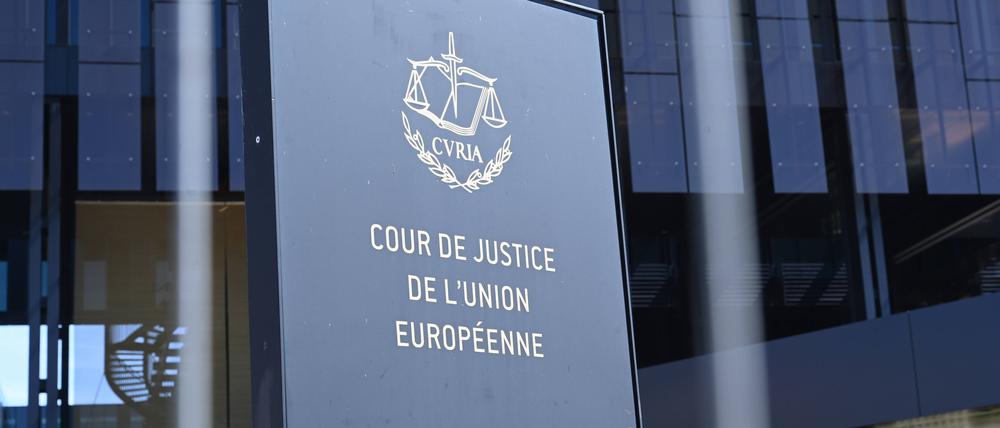 Der Europäische Gerichtshof.