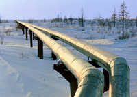 Russlands Pipelines zum Öl-Export tragen maßgeblich zum Wohlstand des Landes bei. Foto: DPA/DPAWEB