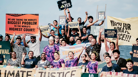 Die Studierendenbewegung Pacific Islands Students Fighting Climate Change (PISFCC)