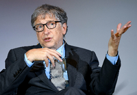 Bill Gates gründete mit seiner Frau Melinda im Jahr 2000 die Gates-Stiftung.  Foto: Britta Pedersen/dpa