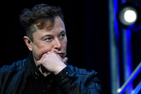 Tesla-Chef Elon Musk (Archivbild vom März 2020) Foto: dpa/AP/Susan Walsh