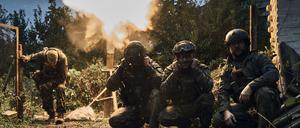 Ukrainische Soldaten im Donbass