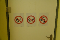 Drogen, einschließlich Alkohol und Zigaretten, sind in der Unterkunft selbst untersagt. Foto: Robert Klages