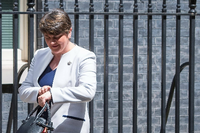 Zeit zu gehen. Die nordirische Regierungschefin Arlene Foster tritt zurück. Foto: Imago/PA Images