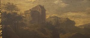 Das Gemälde „Landschaft italienischen Charakters“ (Ausschnitt) des österreichischen Malers Johann Franz Nepomuk Lauterer wurde während des Zweiten Weltkrieges entwendet und ist in den USA wieder aufgetaucht. 